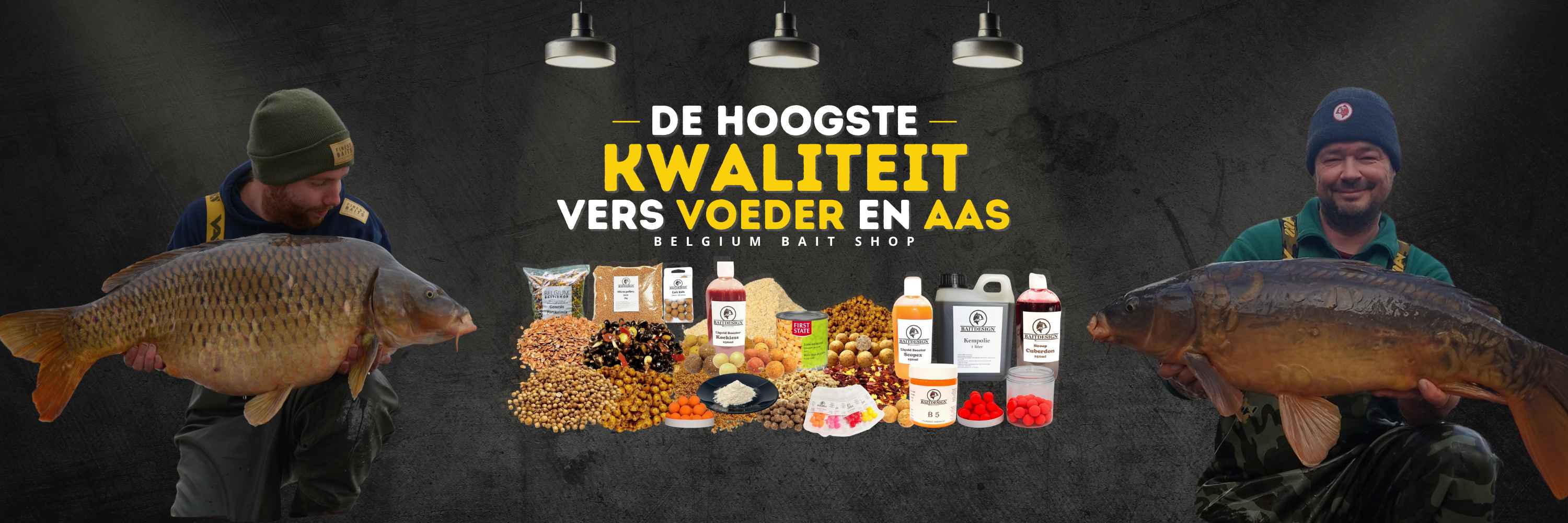 Karper aas en voeder online kopen bij Belgium Bait Shop banner
