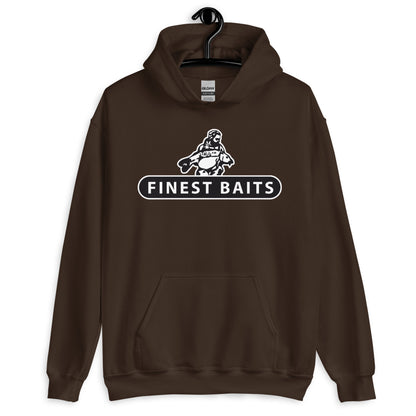 Finest Baits | Hoodie met Vis Print