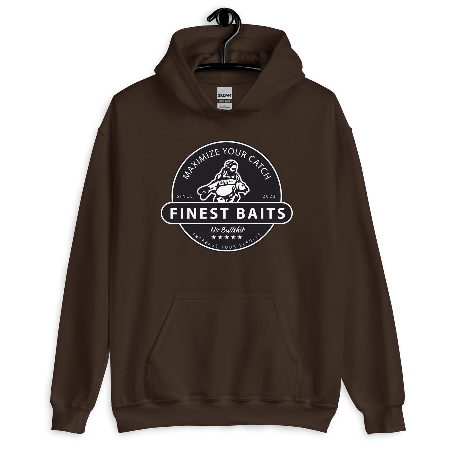 Finest Baits | Hoodie met Grote Print