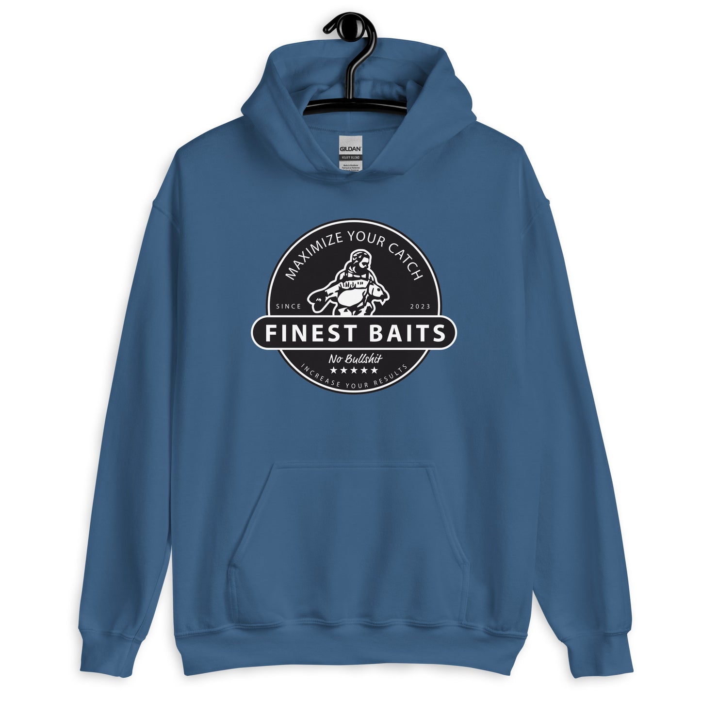 Finest Baits | Hoodie met Grote Print