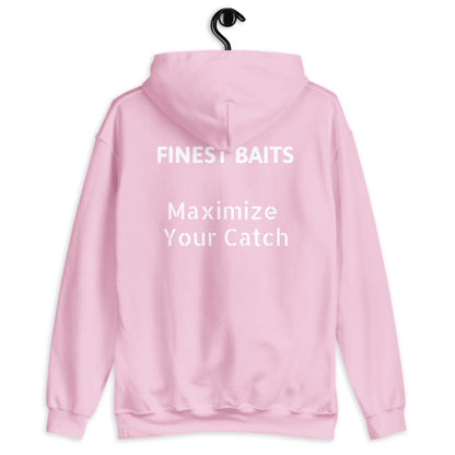 Finest Baits | Hoodie met Vis Print