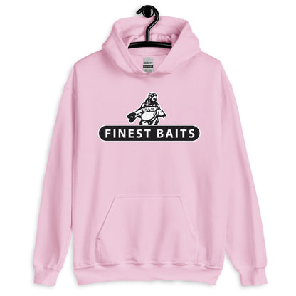 Finest Baits | Hoodie met Vis Print