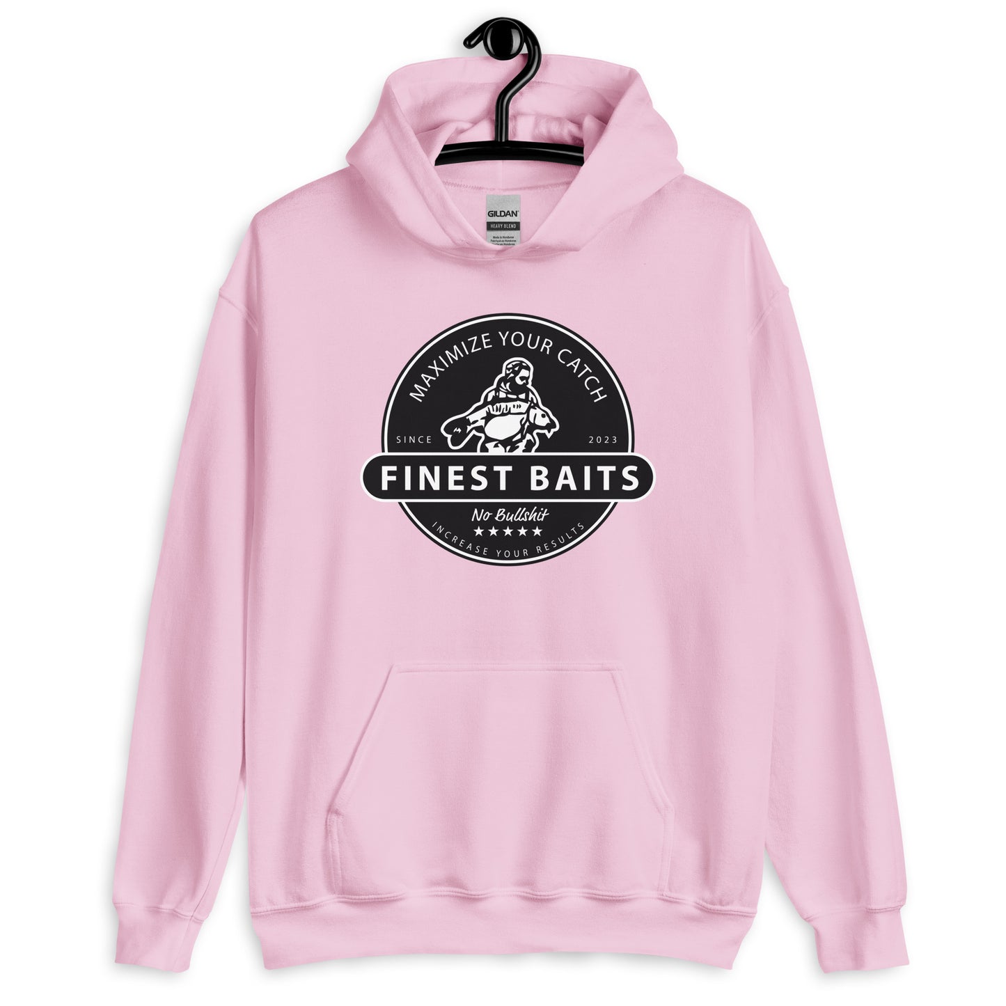 Finest Baits | Hoodie met Grote Print