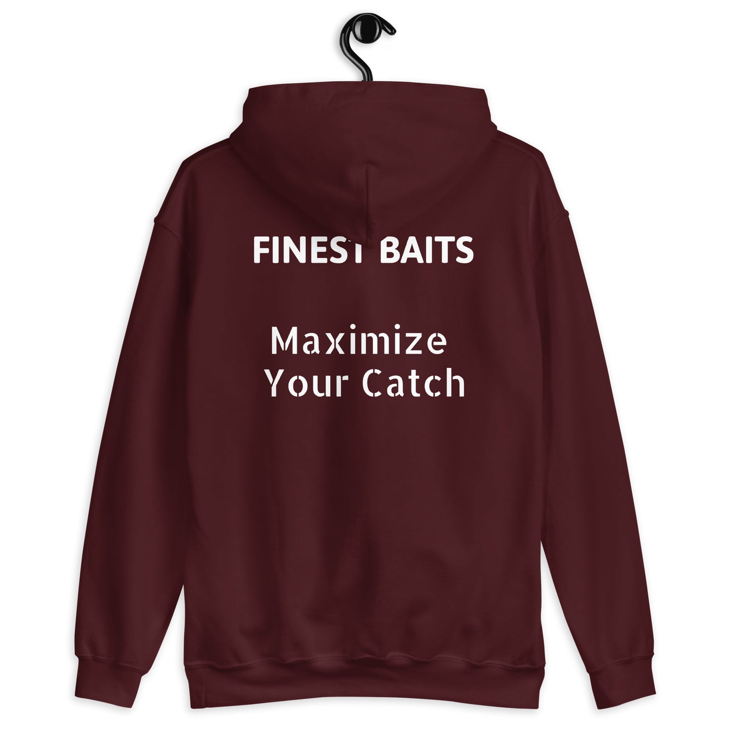 Finest Baits | Hoodie met Vis Print