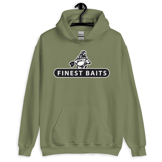 Finest Baits | Hoodie met Vis Print