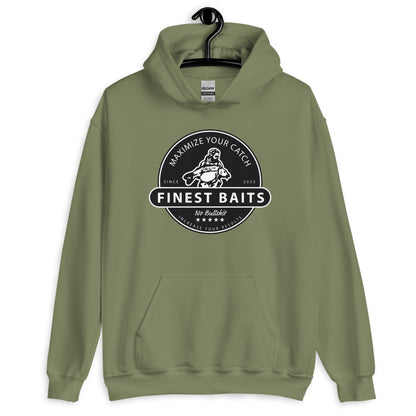 Finest Baits | Hoodie met Grote Print